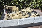 TWO KIT COMBO. DML 1/35 M1A1 WITH MINE PLOW, ITALERI 1/35 HUMMER AVENGER — photo 10