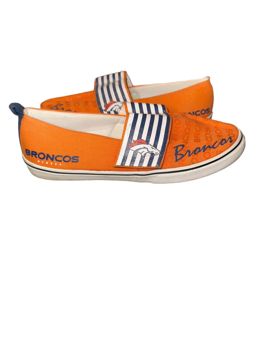 NFL Licensed Denver Broncos Women s Shoe Size 8.5 eBay