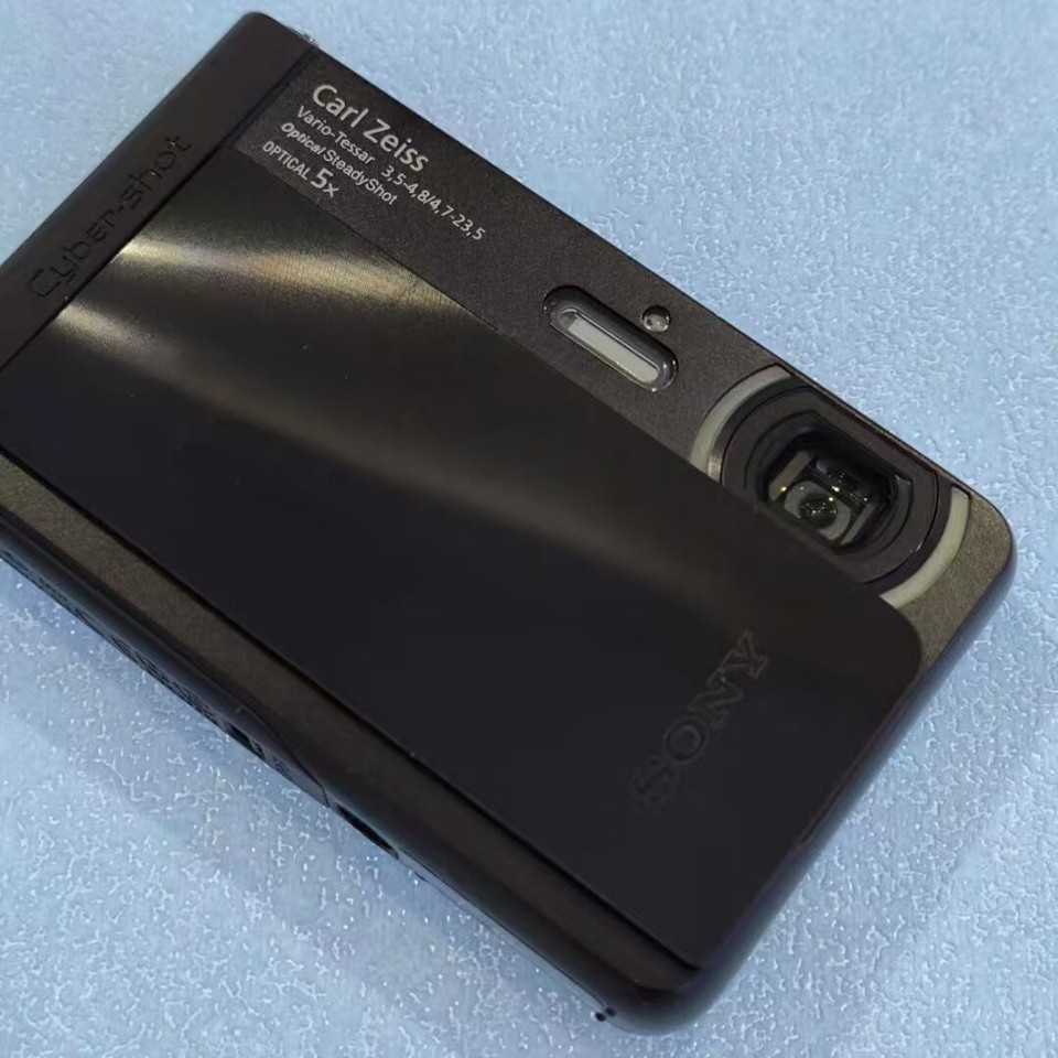 SONY Cybershot DSCTX30 18.2MP CMOS Vintage Digital Camera Black eBay