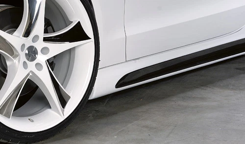 Par de faldones laterales Rieger OEM aspecto carbono para AUDI B8 A5 S5 RS5 2008-2015 totalmente nuevos Foto 2 de 3