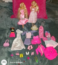 Barbie vintage clothing & doll lot combine postage