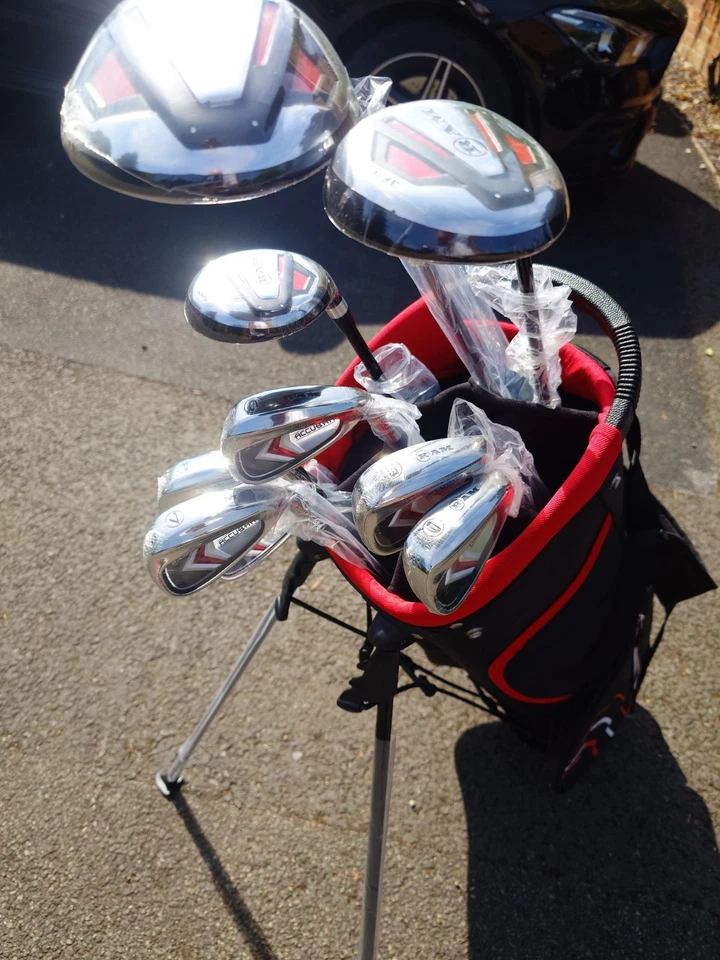 Ram Accubar Golf Clubs Set With Stand Bag, MRH NEW R Flex  All Graphite  - Image 4 of 4