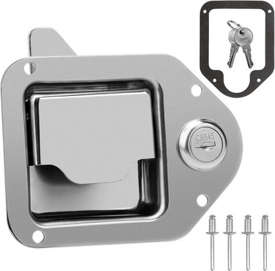 1 Count Truck Tool Box Latch Replacement Stainless Steel Toolbox Paddle Lock Rep