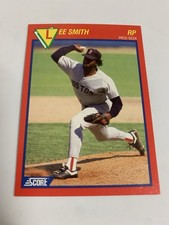 1989 Score Superstar Lee Smith Boston Red Sox