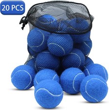 Tennis Balls, 20 Pack Training Tennis Balls,High Elasticity Practice Dark Blue