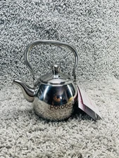 Potobelo Italia Stainless Steel Kettle Teapot 1 Qt Authentic Kitchen Gadget New