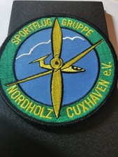 Sportfluggruppe Nordholz Cuxhaven Aufn&auml;her Patch