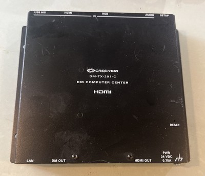 Crestron DM-TX-201-C HDMI DM Computer Center Controller - No Power Adapter