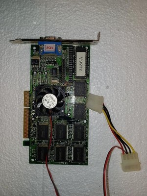 Vintage 3dfx Voodoo Banshee  2486a-16MB- Next Generation of the 2485a - RARE
