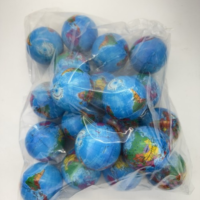 #ad #ad 20 Pack Squeezable World Stress Balls for Kids Mini Earth Ball Pressure Releas $22.00