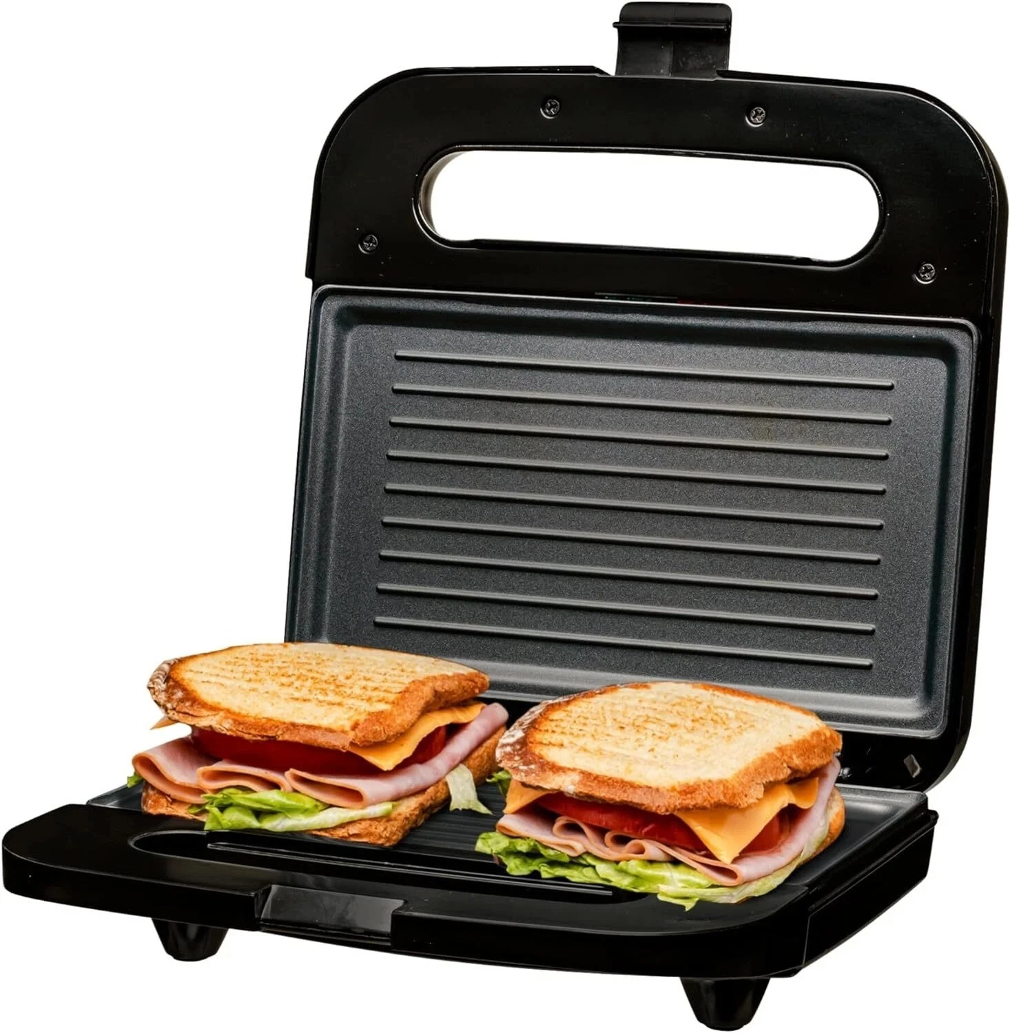 Electric Panini Press Non-Stick Plate, Compact Breakfast Sandwich Maker & Grill
Opens in a new windo