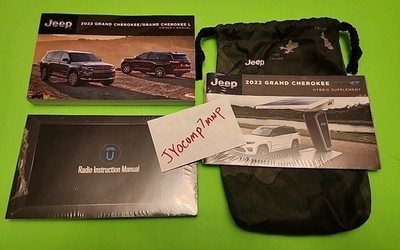 22 2022 Jeep Grand Cherokee Owners Manual User Guide OEM GUIDE BOOKS SET 