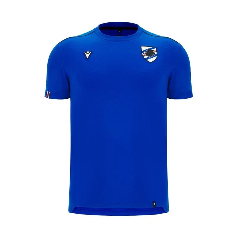 UC SAMPDORIA – SHIRT PLAYER TRAVEL COTTON - MACRON - Season 2025/26