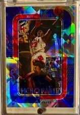 Michael Jordan Upper Deck HF-1 HoloFame HoloG-FX rifrattore atomico finitura prizm