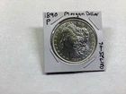 1890 Morgan 90% Silver Dollar in AU Condition 90% Silver Coin 021724 46ae