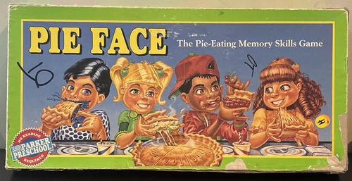 VTG PIE FACE Board Game Parker Brothers - 1993 Preschool - 100% Complete
