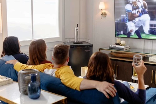 EdgeStar KC2000 20"W Kegerator and Keg Beer Cooler for Full Size - Black - Picture 11 of 12