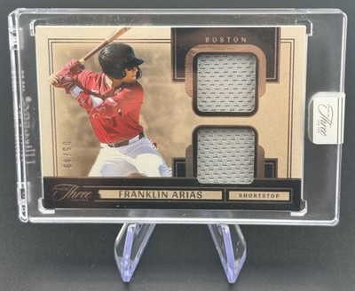 2025 Panini Three and Two Franklin Arias #24 Full Count Swatches 5/49 MEM