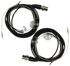 2 Lot Workman SC1 Glass Mount Wire Scanner Antenna BNC Connector w 2 Suction Cup