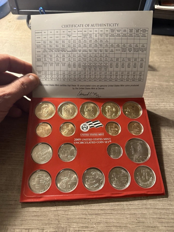 2009 DENVER ONLY Uncirculated Mint Set | Beautiful Set | US Mint Set | UNC - Image 3 of 3