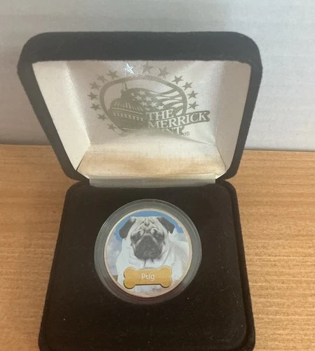 Pug Dog Series JFK Half Dollar Coin No Paperwork Stored In A Coin Holder