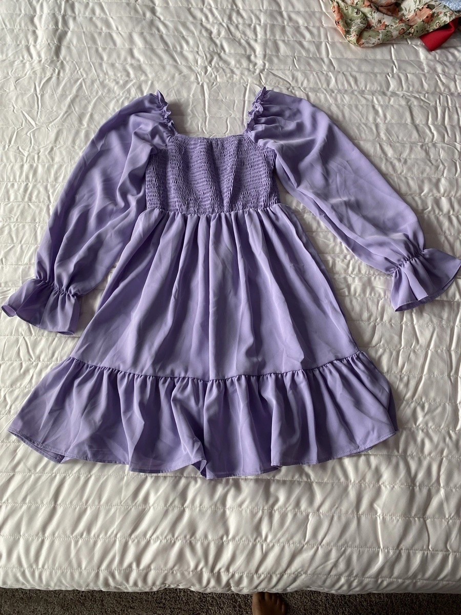 long sleeve dresses mini Long Sleeve Lace V-neck Mini Dress main image 0