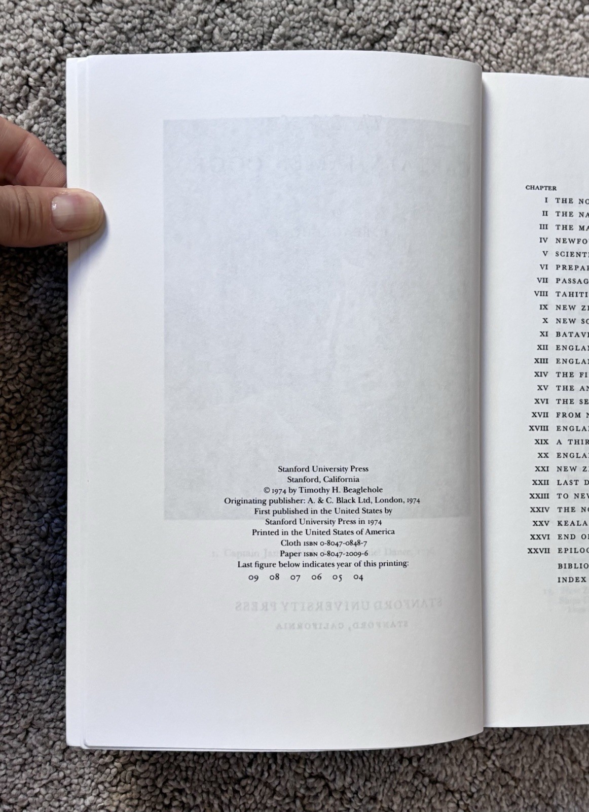 The Life of Captain James Cook By J.C. Beaglehole