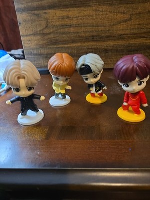 Lot of 4 2025 McDonald's TinyTAN BTS 