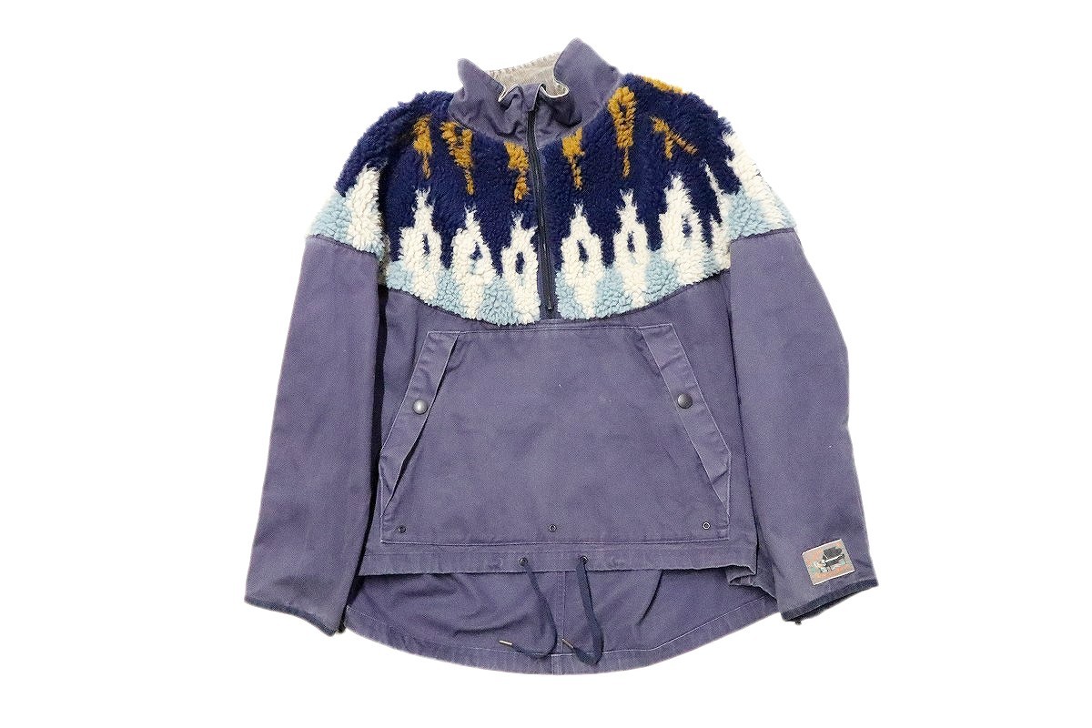 Used KAPITAL BOA Fleece Nordic Anorak K2011LJ120 Capital Nordic Boa Fleece Anora