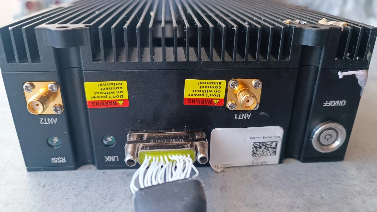 Long-range professional digital radio modem.