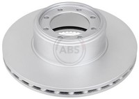 2X Bremsscheibe Hinten ABS 17853 Passend FÜR Iveco Bremsscheiben Scheibenbremse