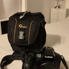 Panasonic LUMIX Bridgekamera schwarz Leica DC Vario-Elmarit f/2,8