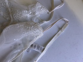 S La Perla Lingerie Set Ivory White  Bra- Panty Bridal NWT