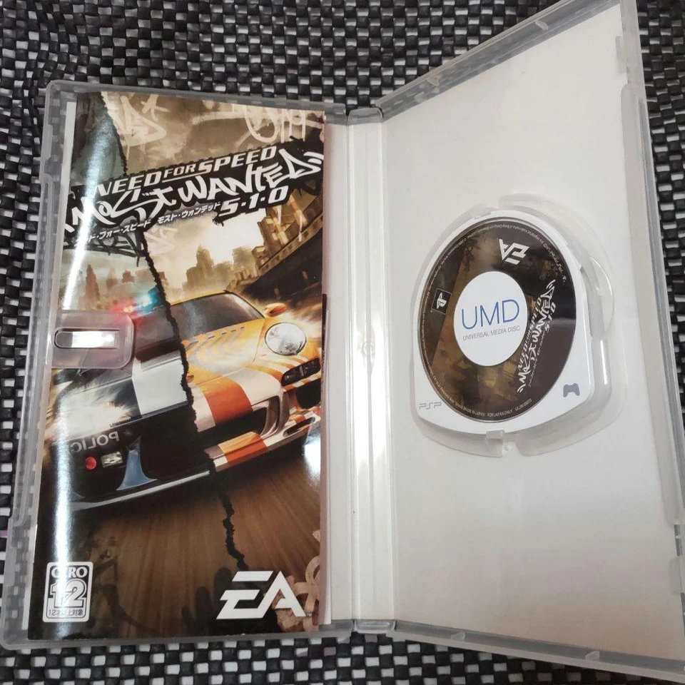 Need for Speed Most Wanted 5-1-0 PSP Japan UMD CIB Rare Uncensored Version EA - Image 3 of 4