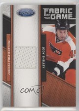 2011-12 Certified Fabric of the Game Materials 223/399 Jody Shelley #106 rk1