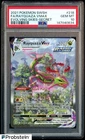 2021 Pokemon SWSH Evolving Skies Secret #218 FA Rayquaza VMAX PSA 10