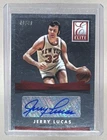 Jerry Lucas 2015 Panini Donruss #ES-JL Elite Signatures Auto /49