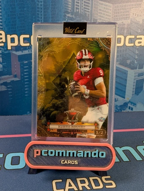 Wild Card Kurtis Rourke PRC Numbered /2 NFL Card