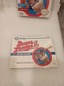 Bases Loaded II: Second Season (Nintendo NES, 1990) Complete CIB