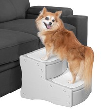 Pet Gear Easy Step II Pet Stairs, 2 Step for Cats/Dogs up to 150 Pounds, Port...