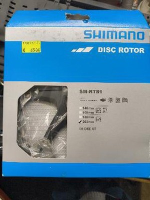 Shimano Disc Brake Rotor Bremsscheibe SM-RT81 Deore XT 203mm