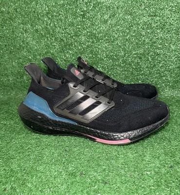 Adidas Ultraboost 21 Men Size 12 Black Multicolor Primeblue Running Gym Sneakers