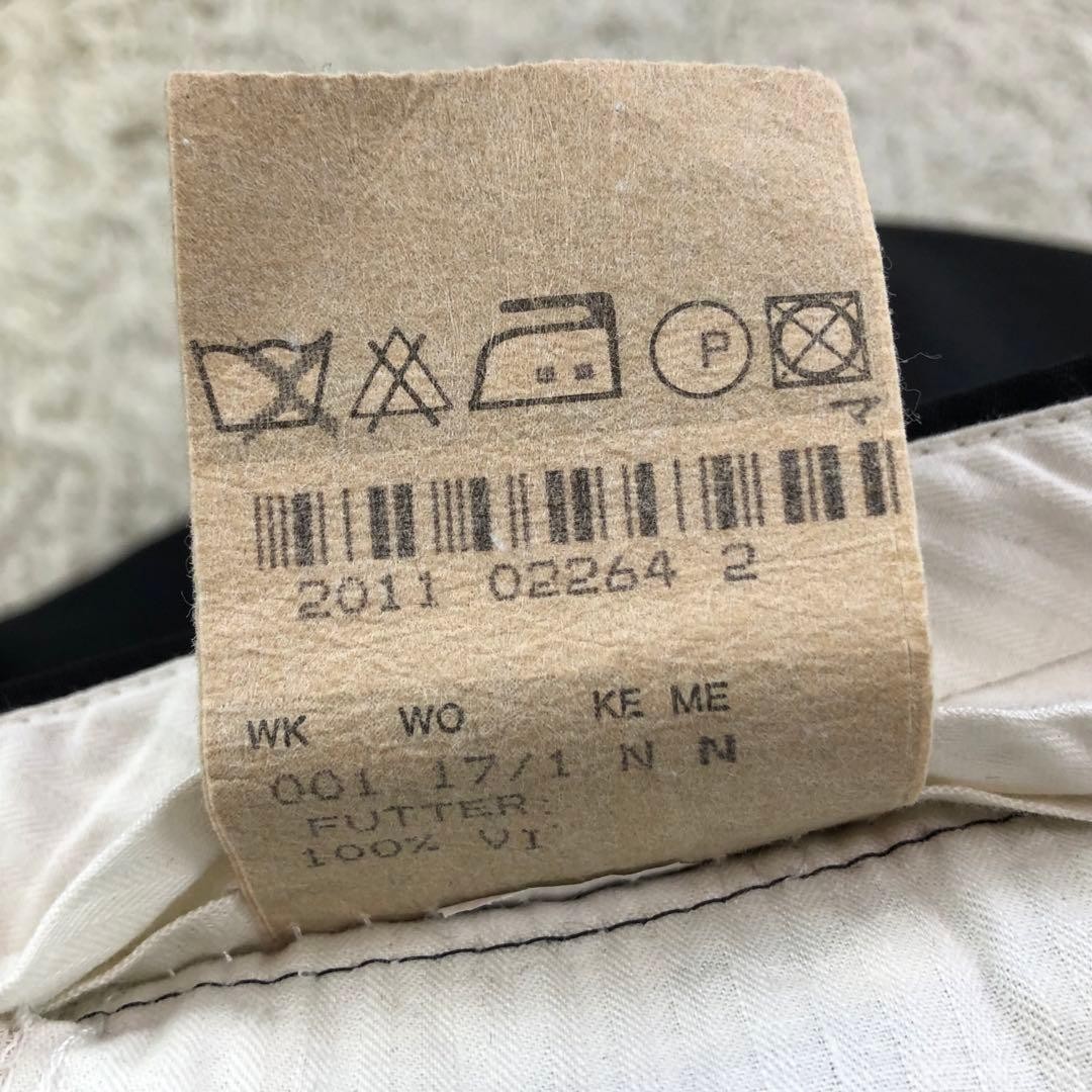 Hugo Boss Suit Mens 50 size Loro Piana Super 110's Wool Vintage Black thumbnail 20