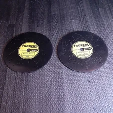 Vintage Thorens Switzerland Music Box Disc Spring Song  & Student Prince Lot