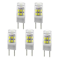 New G8 LED Light Bulb, G8 GY8.6 Bi-pin Base, 3W 120V 20W 35W Halogen Replacem...