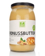 Erdnusspaste ohne Zuckerzusatz 900ml | Erdnussbutter Edrnussmus Fein|100% geröst