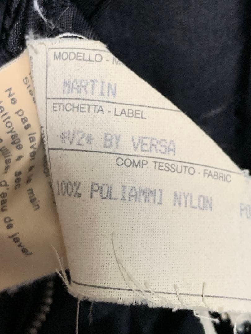 Versace Goose Down Double Zip Polyamide Nylon Bla… - image 9