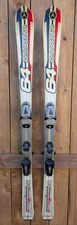 Great DYNASTAR Alpine Snow Skis Measuring 55" Long 140 cm WHITE Finish
