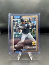 2026 Topps Series 1 Agustin Ramirez Rookie Gold Cup Gold Border /2026 Marlins