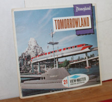 Disneyland Tomorrowland Vintage Sawyer's View Master reels
